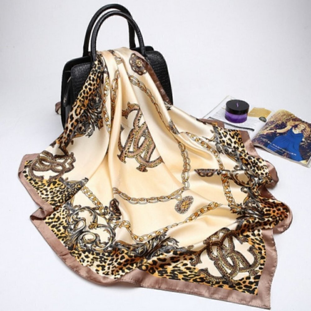 Fashion boho Floral Print Scarf